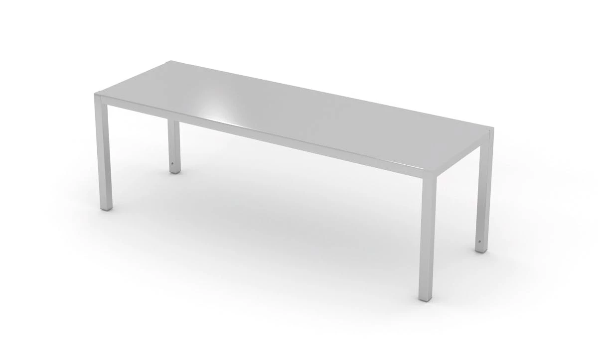 Null Edelstahl Gastro-Aufsatzbord Schmal | AISI 430 Qualität | HxBxT 35x130x40 – Bild 6