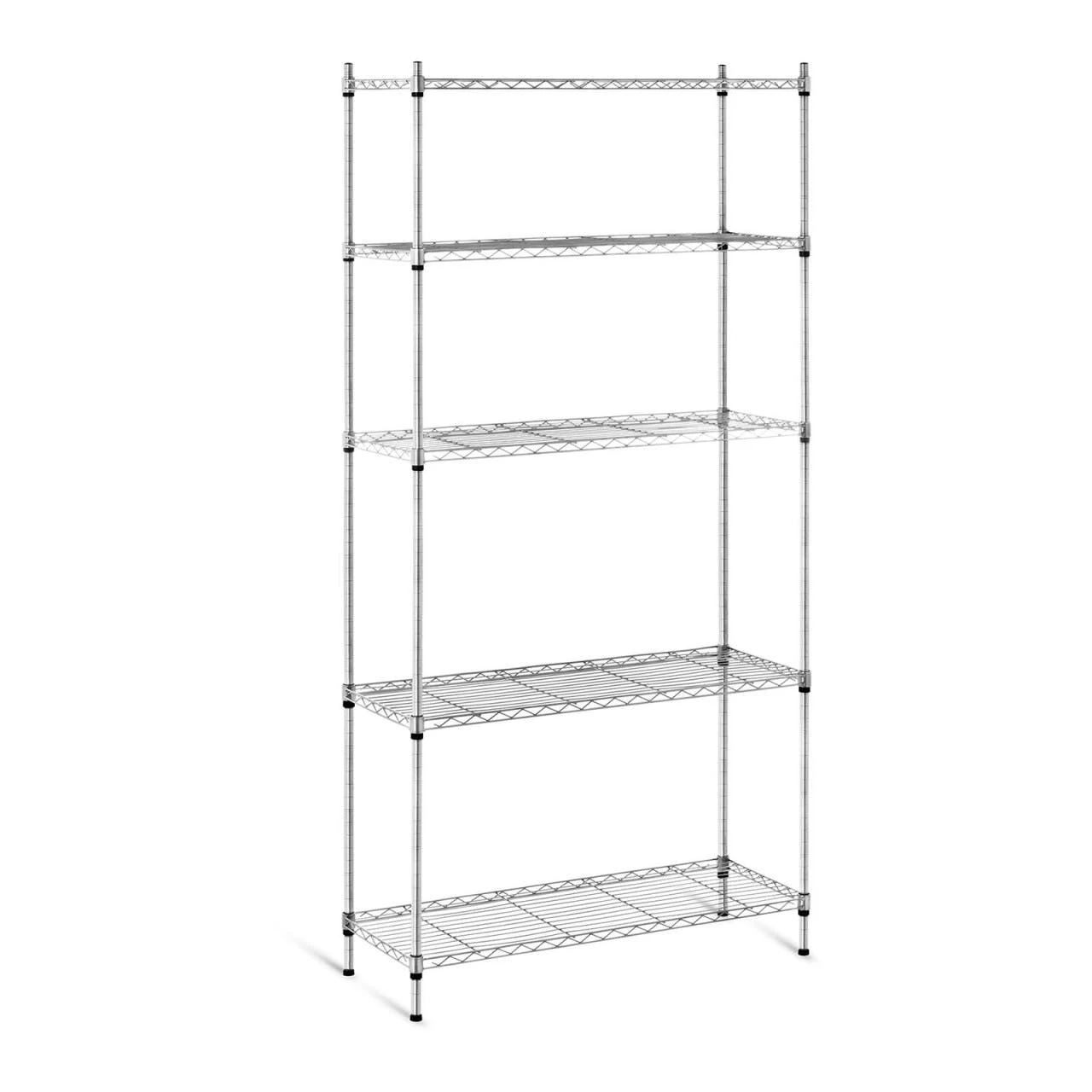 Null Fromm & Starck Metallschrank - 195 Cm - 4 Regalböden - Grau – Bild 5